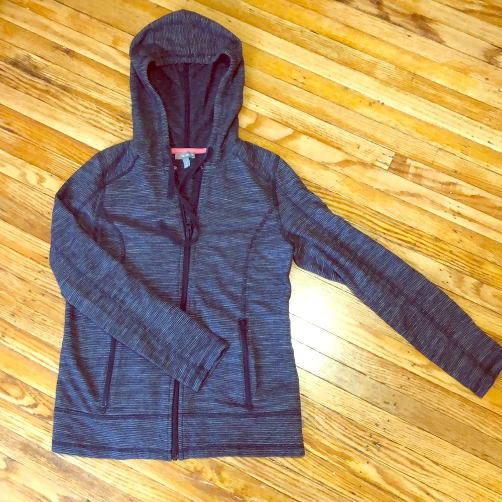 Talbots zip-up top - sz P